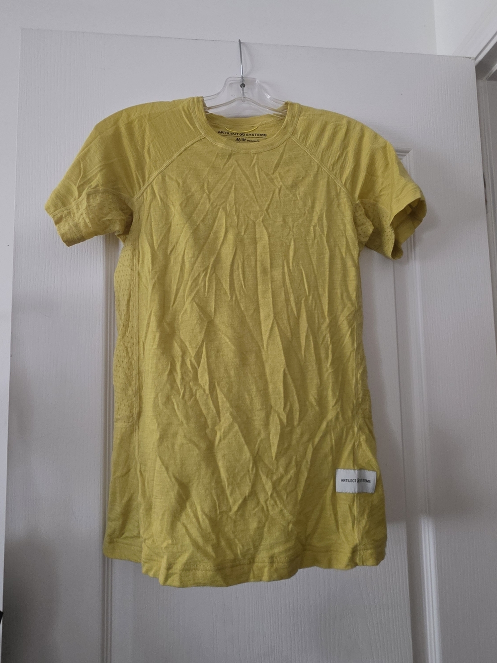 Artilect Systems Yellow Short Sleeve Performance Tee